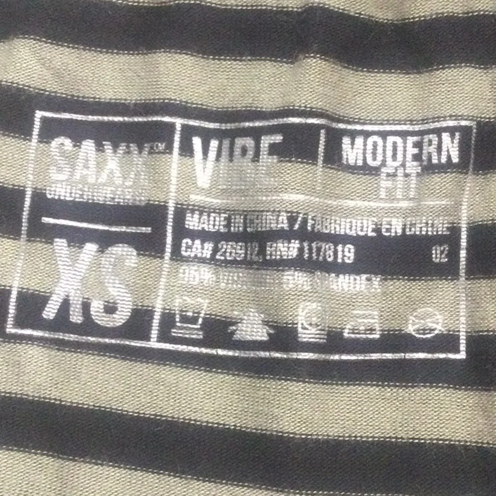 🌞 Saxx luxury boxer brief underwear black & white modern fit men size XS